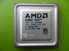 Procesor AMD K6 233MHz FSB 66 AMD-K6-233ANR socket 7 foto