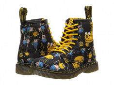 Dr. Martens Kid&amp;#039;s Collection Adventure Time Brooklee 8-Eye Lace Boot (copii) | 100% originali, import SUA, 10 zile lucratoare - z12809 foto