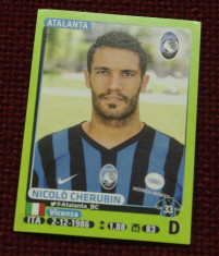 cartonas / Sticker fotbal - Nicolo Cherubin / Atalanta - Calciatori 2014 - 2015 foto