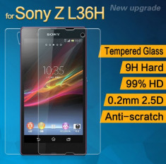 Folie sticla fata protectie ecran Sony Xperia Z L36h c6603 foto
