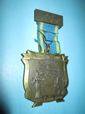 Medalie bronz Politie Belgia 1986, marcata Willy Krafft Eupen. foto