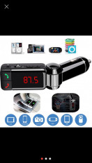 Wireless Bluetooth Hands-free Modulator FM, USB, SD foto