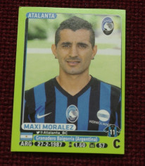 cartonas / Sticker fotbal - Maxi Moralez / Atalanta - Calciatori 2014 - 2015 foto