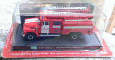 Macheta metal camion ZIL 130 1964 din colectia Masini de Pompieri, scara 1:57 foto