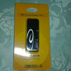 Cardreader DeLock 16 in 1 usb 2.0 Sigilat! Livrare gratuita!