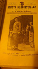 10 mai 1941 - Regele Mihai poza rara de la investitura in Revista Subofiterilor foto