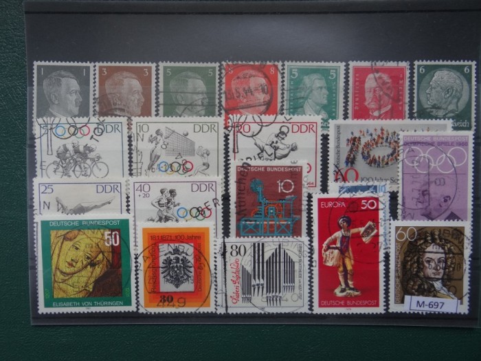 Timbre Stampilate Deparaiate - Germania - M-697