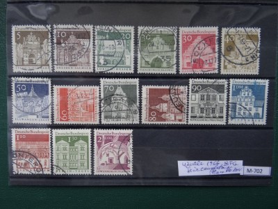 Serie Completa Straina - Uzuale RFG - Germania - stampilate M-702 foto