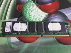 Ram ddr1 PMI cu cipuri memorie PQI 512mb 266ddr pc2100 foto