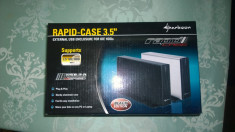 Carcasa Rack Externa HDD IDE Sharkoon Rapid-Case 3.5 Sigilata- Noua! foto