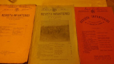 3 NR. Revista Infanteriei - 1922-1933 - Regele Ferdinand I - Armata - harti foto