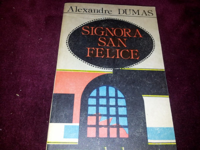 SIGNORA SAN FELICE ALEXANDRE DUMAS/TD foto