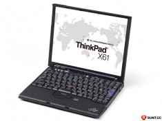 Laptop Lenovo ThinkPad X61 7674-74G, Intel Core 2 Duo T7300 2.00GHz, 2GB DDR2, HDD 160GB foto