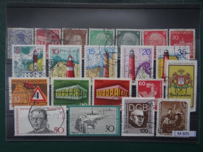 Timbre Stampilate Deparaiate - Germania - M-695 foto