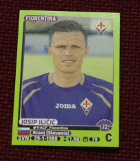 cartonas / Sticker fotbal - Josip Ilicic / Florentina - Calciatori 2014 - 2015 foto