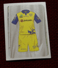 cartonas / Sticker - Echipament de fotbal Chievoverona - Calciatori 2014 - 2015 foto