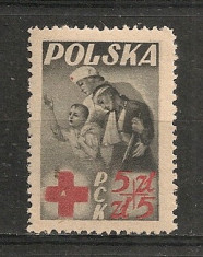 Polonia.1947 Crucea Rosie CC.172 foto