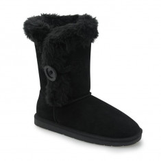 Cizme dama tip UGG din piele naturala, brand american Soulcal California foto