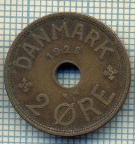 6624 MONEDA - DANEMARCA (DANMARK) - 2 ORE - ANUL 1928 -starea care se vede foto