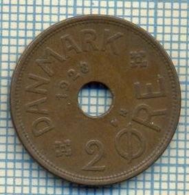 6635 MONEDA - DANEMARCA (DANMARK) - 2 ORE - ANUL 1928 -starea care se vede foto