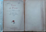 Cumpara ieftin Revista Versuri si Proza , Director Paul Valery , 1929 , ex. 207 / 1095 , ed. 1