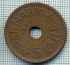 6657 MONEDA - DANEMARCA (DANMARK) - 5 ORE - ANUL 1928 -starea care se vede, Europa