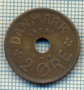 6633 MONEDA - DANEMARCA (DANMARK) - 2 ORE - ANUL 1928 -starea care se vede foto