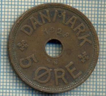 6643 MONEDA - DANEMARCA (DANMARK) - 5 ORE - ANUL 1928 -starea care se vede foto