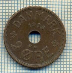 6618 MONEDA - DANEMARCA (DANMARK) - 2 ORE - ANUL 1928 -starea care se vede