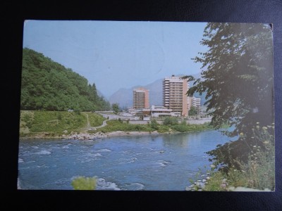 SEPT15-Vedere/Carte postala-Calimanesti-Caciulata-circulata foto