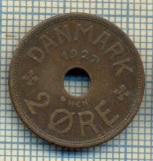 6603 MONEDA - DANEMARCA (DANMARK) - 2 ORE - ANUL 1927 -starea care se vede