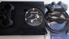 Consola Sony Playstation3/ PS3 UltraSlim 12Gb impecabil+ joc BluRay GranTurismo5 foto