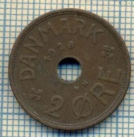 6601 MONEDA - DANEMARCA (DANMARK) - 2 ORE - ANUL 1928 -starea care se vede foto