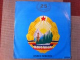 Cantece patriotice republica in sarbatoare 25 aniversare disc vinyl lp corala, VINIL, Electrecord