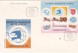 Bnk fil FDC Expozitia mondiala de filatelie Washington `89