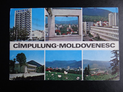 SEPT15-Vedere/Carte postala-Cimpulung-Moldovenesc--circulata foto