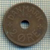 6620 MONEDA - DANEMARCA (DANMARK) - 2 ORE - ANUL 1928 -starea care se vede, Europa