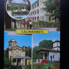 SEPT15-Vedere/Carte postala-Calimanesti-obiective turistice-Intreg postal