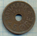 6654 MONEDA - DANEMARCA (DANMARK) - 5 ORE - ANUL 1928 -starea care se vede, Europa