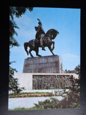 SEPT15-Vedere/Carte postala-Cluj-Napoca-Statuia lui Mihai Viteazul-necirculata foto