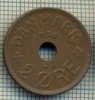 6604 MONEDA - DANEMARCA (DANMARK) - 2 ORE - ANUL 1928 -starea care se vede, Europa