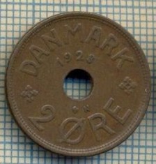6604 MONEDA - DANEMARCA (DANMARK) - 2 ORE - ANUL 1928 -starea care se vede