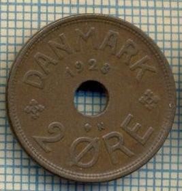 6604 MONEDA - DANEMARCA (DANMARK) - 2 ORE - ANUL 1928 -starea care se vede