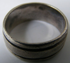 Inel vechi din argint (153) - de colectie foto