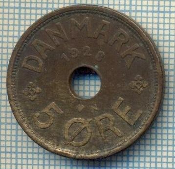 6650 MONEDA - DANEMARCA (DANMARK) - 5 ORE - ANUL 1928 -starea care se vede