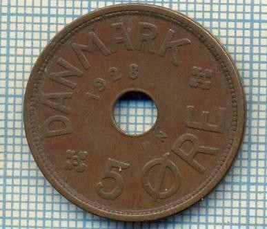 6639 MONEDA - DANEMARCA (DANMARK) - 5 ORE - ANUL 1928 -starea care se vede