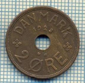 6634 MONEDA - DANEMARCA (DANMARK) - 2 ORE - ANUL 1928 -starea care se vede