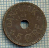 6649 MONEDA - DANEMARCA (DANMARK) - 5 ORE - ANUL 1928 -starea care se vede, Europa