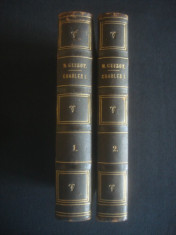 M. GUIZOT - HISTOIRE DE CHARLES I 2 volume {1854} foto
