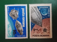 Romania 1969 LP 702 - serie nestampilata MNH &amp;quot;Apollo 9 si 10&amp;quot; foto
